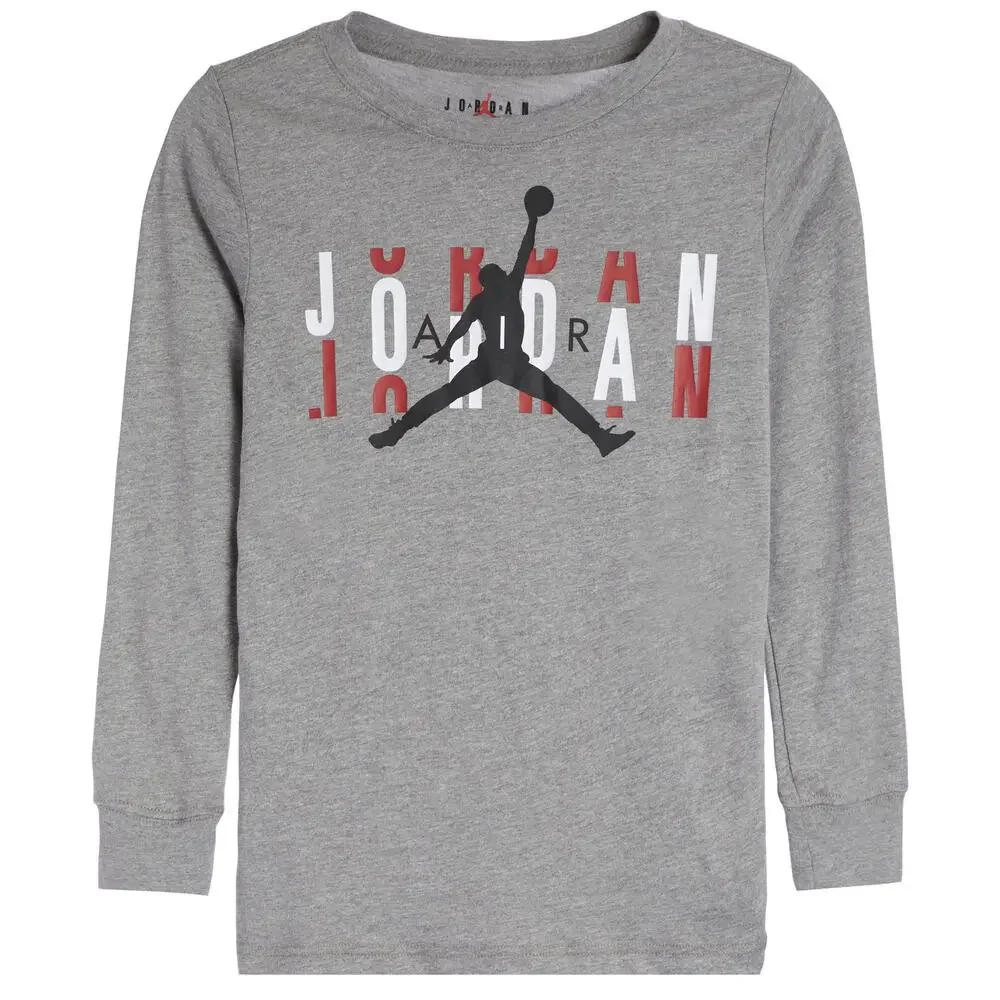JORDAN HIGH BRAND SCRAMBLE Boys 4T Long Sleeve Graphic Tee